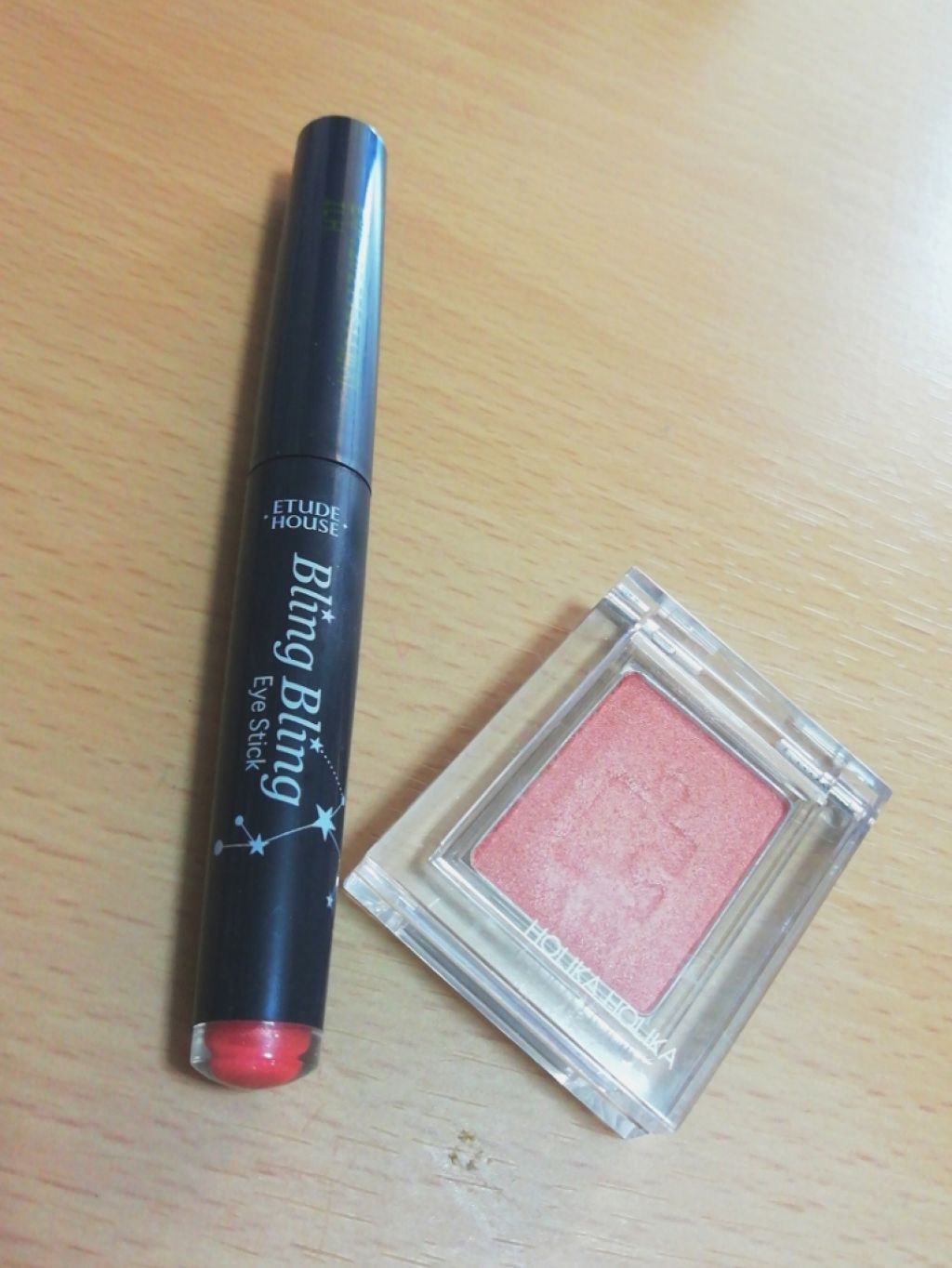 キラキラ アイシャドウ/ETUDE/スティックアイシャドウを使ったクチコミ（1枚目）