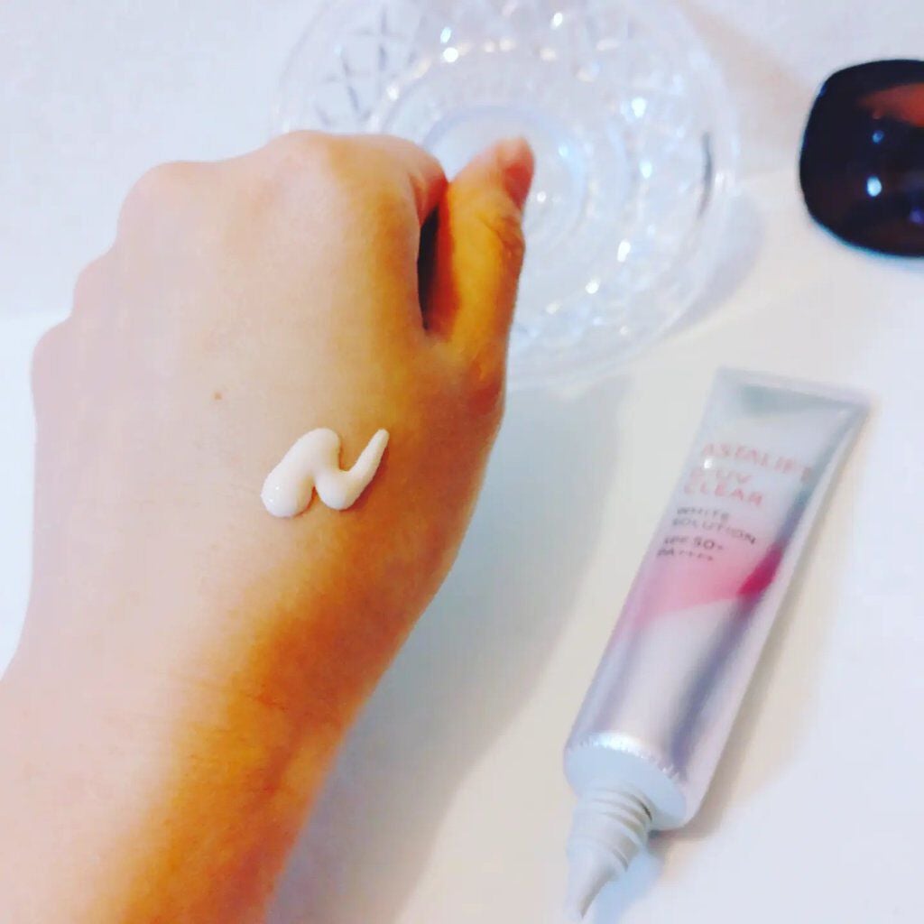 D-UVクリア ホワイトソリューション/アスタリフト/日焼け止めクリームを使ったクチコミ(3枚目)