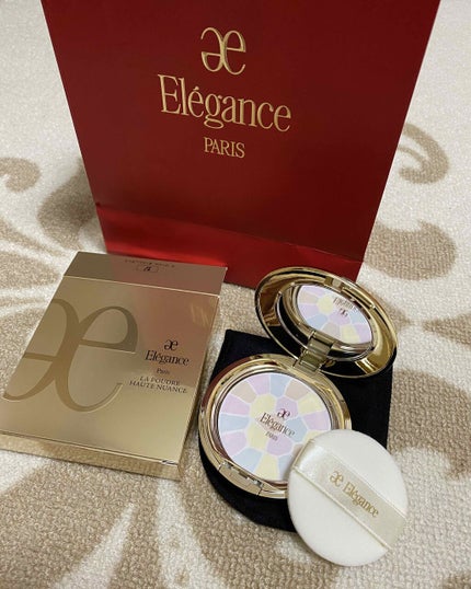 ラ プードル オートニュアンス/Elégance/プレストパウダーを使ったクチコミ(2枚目)