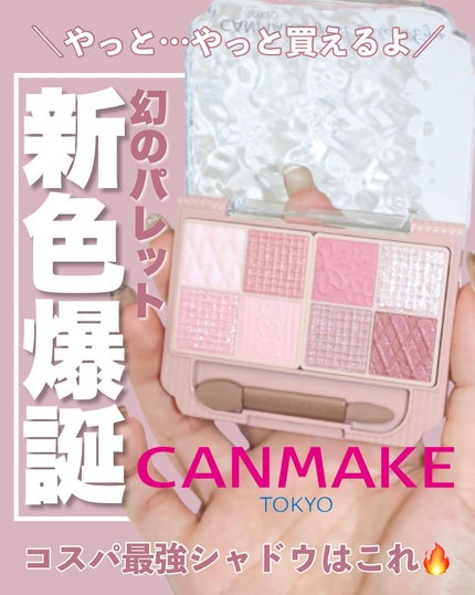 プティパレットアイズ/キャンメイク/パウダーアイシャドウを使ったクチコミ(1枚目)