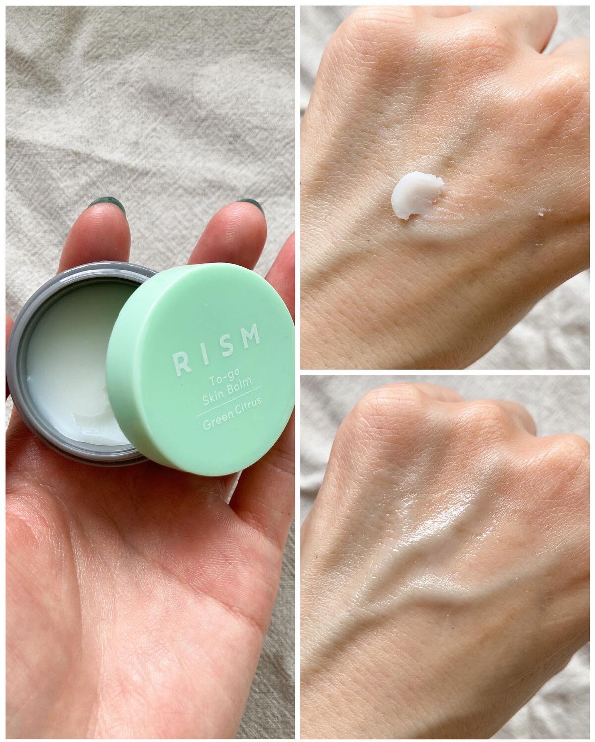 トゥーゴー スキンバーム/RISM/フェイスバームを使ったクチコミ(5枚目)