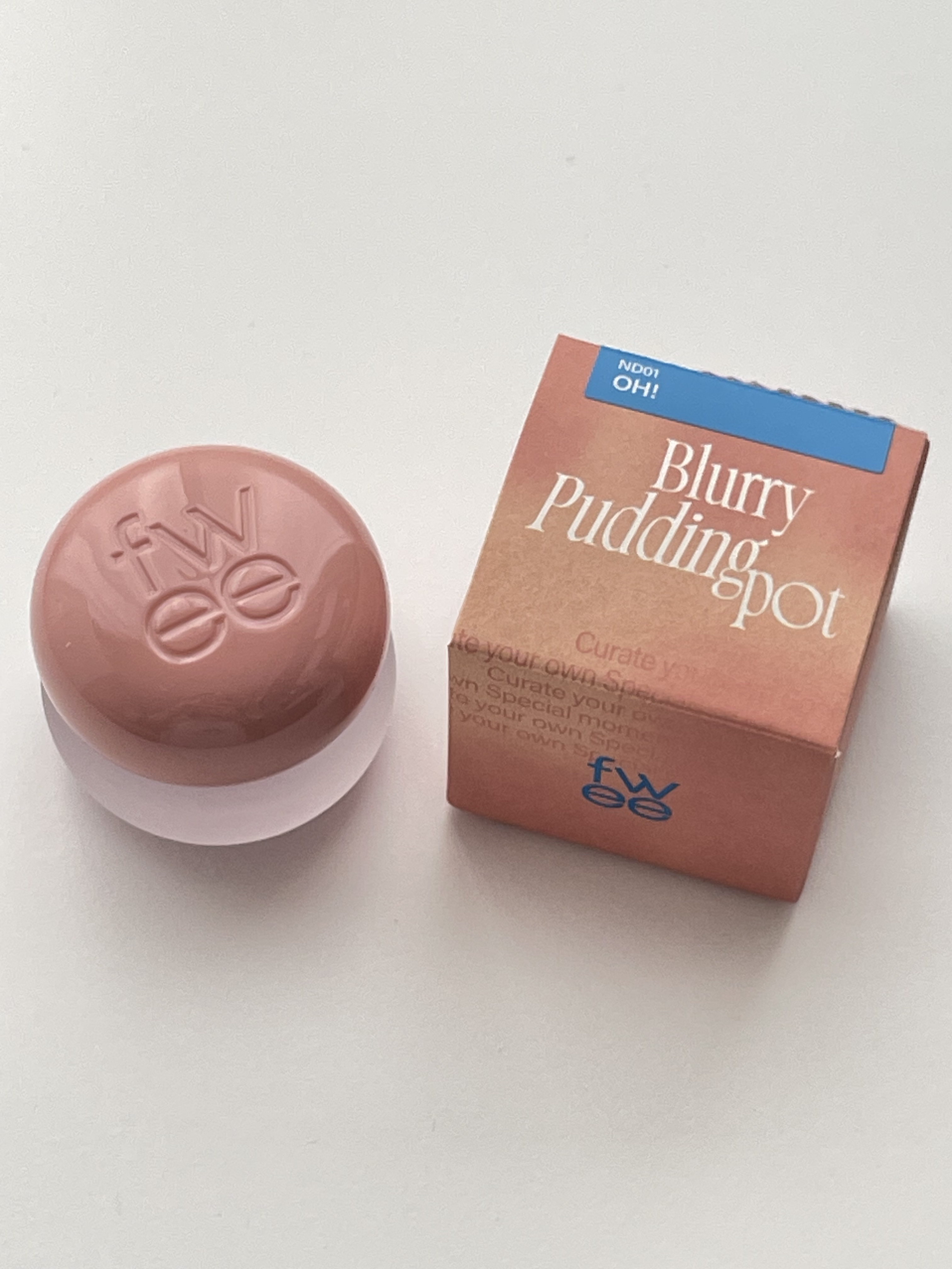 リップアンドチーク ブラーリープリンポット/fwee/口紅を使ったクチコミ（1枚目）