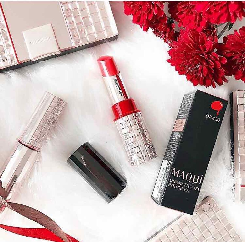 ドラマティックルージュEX/マキアージュ/口紅を使ったクチコミ（1枚目）