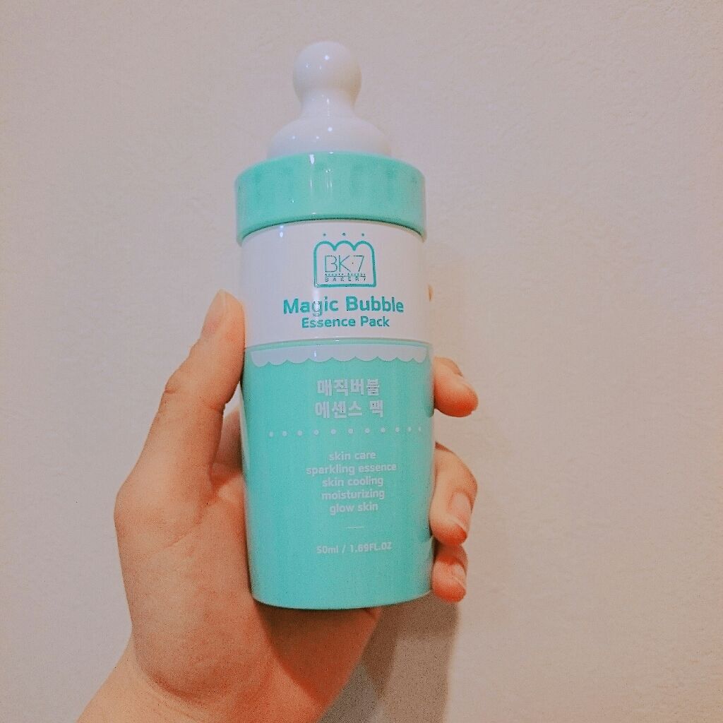 マジックバブルエッセンスパック（ブルー）/BAKER7/洗い流すパック・マスクを使ったクチコミ（1枚目）