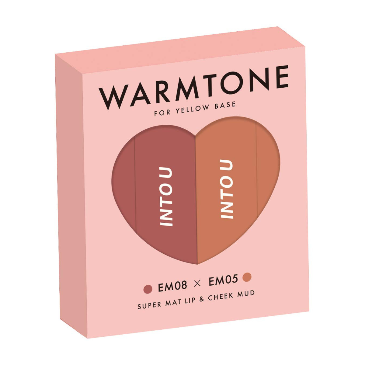 スーパーマットリップ&チークマッドミニセット WT01 ウォームトーン