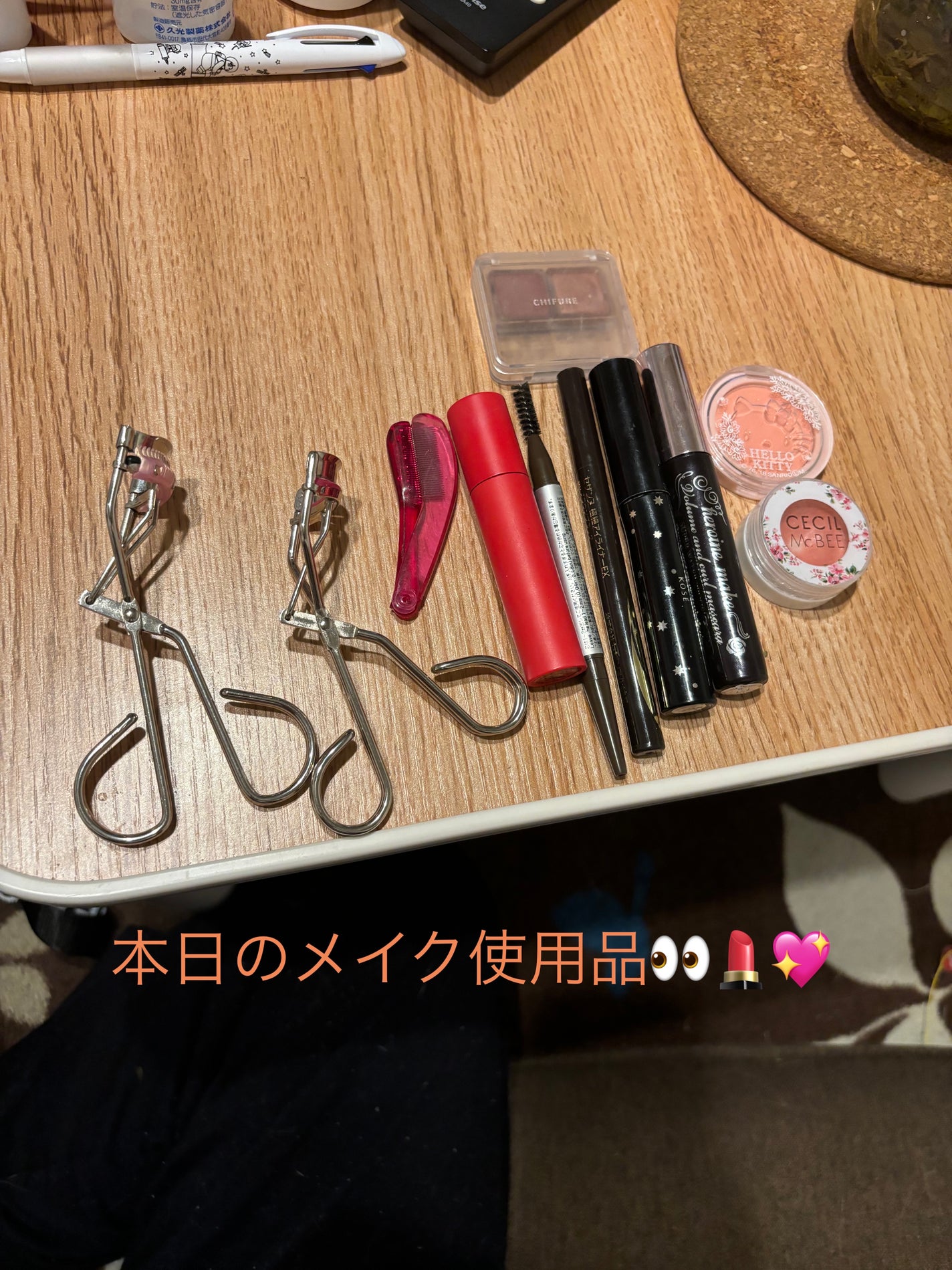 Blooming Kitty パウダーチーク/DAISO/パウダーチークを使ったクチコミ(2枚目)