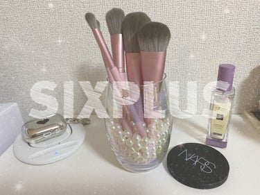 SIXPLUS SIXPLUS ピンクメイクブラシ5本セット-Sakuraシリーズのクチコミ「SIXPLUS紹介⑅︎◡̈︎*

ずっと愛用してるSIXPLUSのブラシ♡

新しいのが出る度.....」（1枚目）