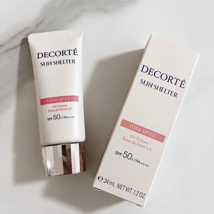 サンシェルター トーンアップCC/DECORTÉ/CCクリームを使ったクチコミ(1枚目)