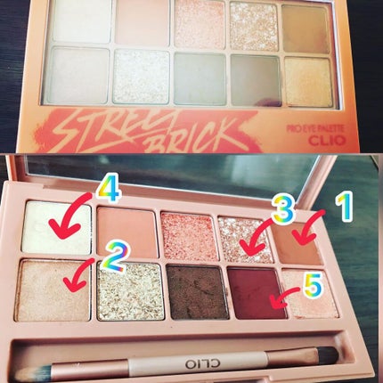 プロレイヤリングアイパレット/CLIO/アイシャドウパレットを使ったクチコミ(1枚目)