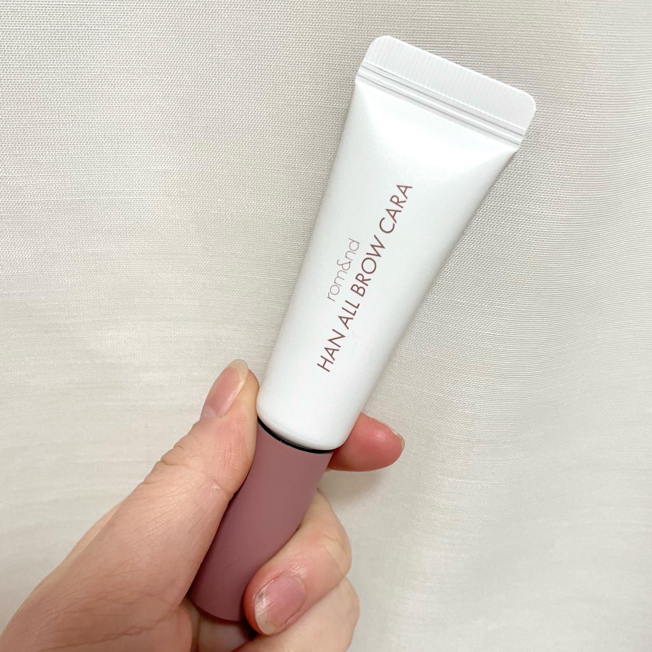 ハンオールブロウカラ/rom&nd/眉マスカラを使ったクチコミ（2枚目）