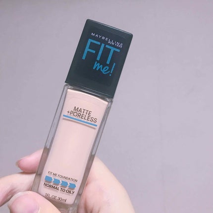 フィットミーリキッドファンデーション/MAYBELLINE NEW YORK/リキッドファンデーションを使ったクチコミ(1枚目)