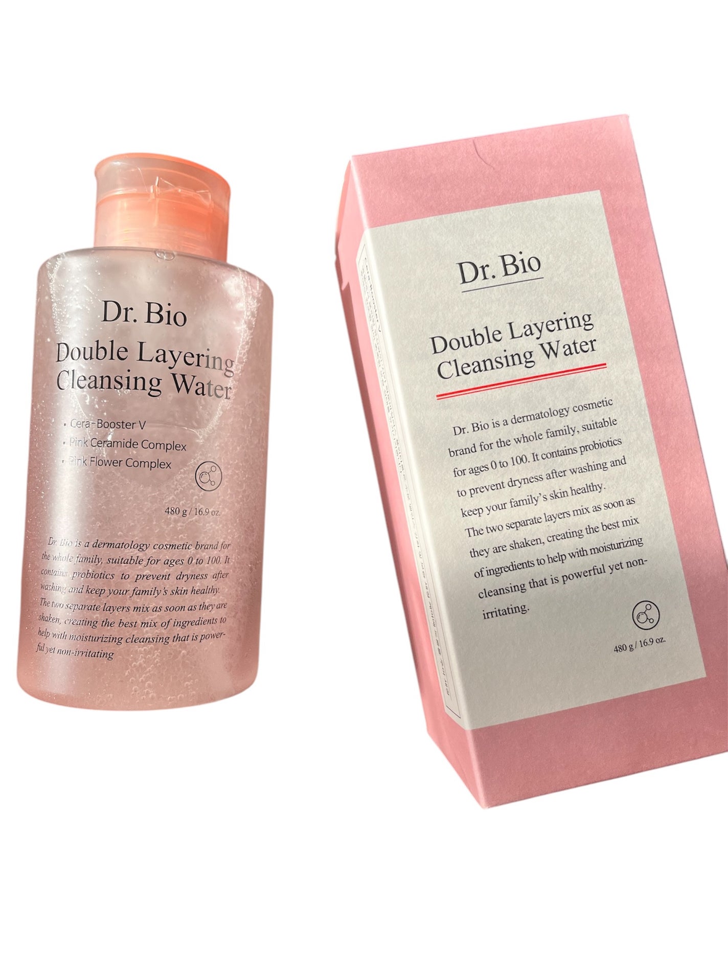 ダブルレイヤリングクレンジングウォーター/Dr.Bio/クレンジングウォーターを使ったクチコミ(2枚目)