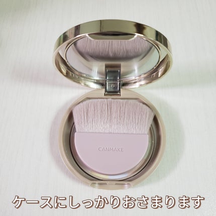 マシュマロフィニッシュパウダーブラシ/キャンメイク/メイクブラシを使ったクチコミ(3枚目)