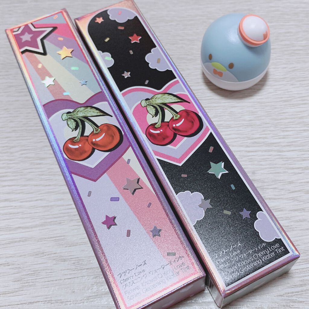 グリスニングウォータリングティント/FlowerKnows/リップティントを使ったクチコミ（1枚目）