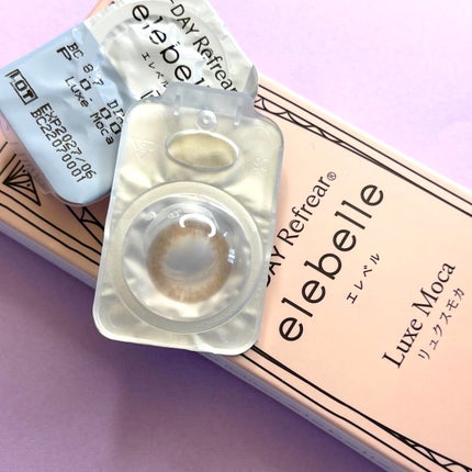 1DAY Refrear elebelle/Refrear/ワンデー(1DAY)カラコンを使ったクチコミ(4枚目)