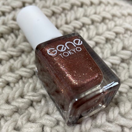 D-UP ジェルルック トップコートのクチコミ「⋆⸜ DAISOのラメショコラで冬優勝 ⸝⋆
名前の通りチョコレートカラーに
ぎっしりとラメ.....」(2枚目)