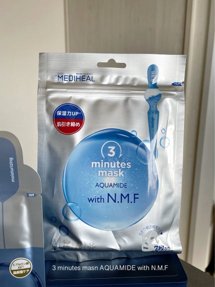 3ミニッツマスク:アクアマイドwith N.M.F/MEDIHEAL/シートマスク・パックを使ったクチコミ(3枚目)