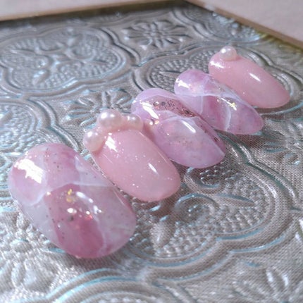 ジェルネイル(ライト対応)/セリア/ジェルネイルを使ったクチコミ(1枚目)