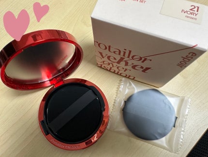 プロテーラービーベルベットカバークッション/espoir/クッションファンデーションを使ったクチコミ(1枚目)