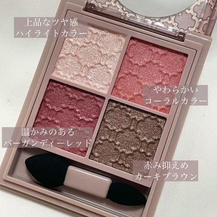 グロッシーリッチ アイズ N/Visée/アイシャドウパレットを使ったクチコミ(2枚目)