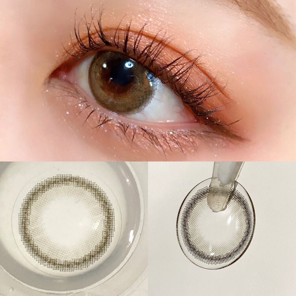 Lighly Rose/THEPIEL/カラーコンタクトレンズを使ったクチコミ（2枚目）