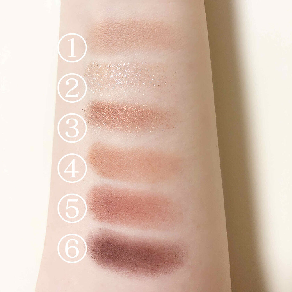 ハーシー プレイカラーアイズミニ/ETUDE/アイシャドウパレットを使ったクチコミ（3枚目）