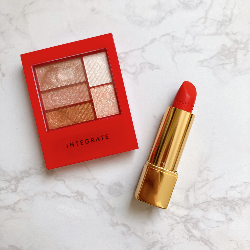 ルージュ アリュール ヴェルヴェット ル リオン ドゥ シャネル 57 ルージュ フー/CHANEL/口紅を使ったクチコミ（1枚目）