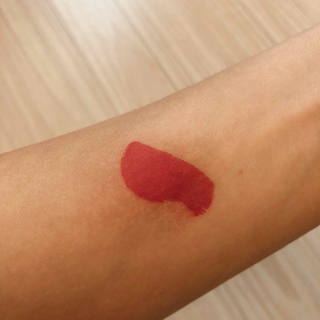 ディアダーリン ウォータージェルティント RD302(マンゴスチン)/ETUDE/リップティントを使ったクチコミ（3枚目）