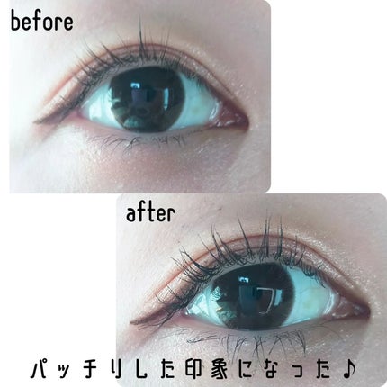 スキニーカーリングマスカラ/LANFO/マスカラを使ったクチコミ(4枚目)