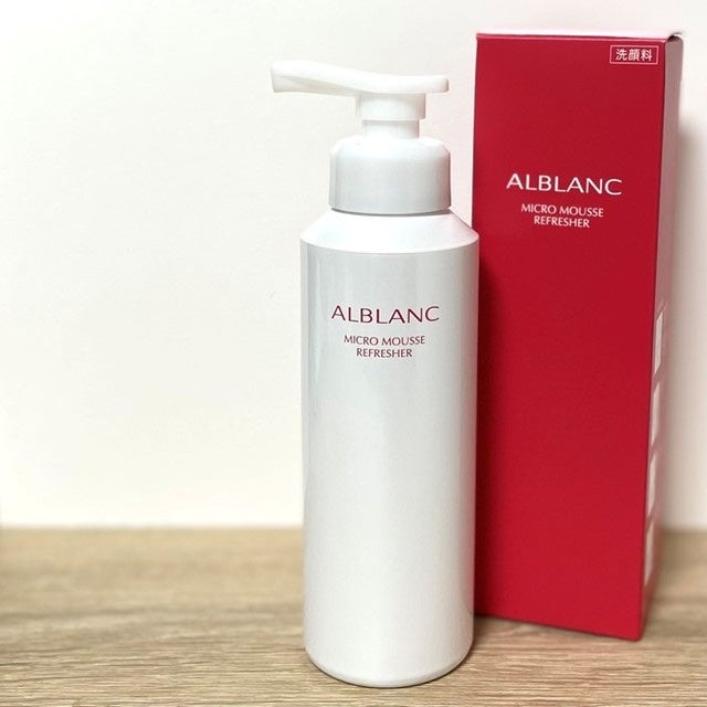 マイクロムース リフレッシャー/ALBLANC/泡洗顔を使ったクチコミ(3枚目)