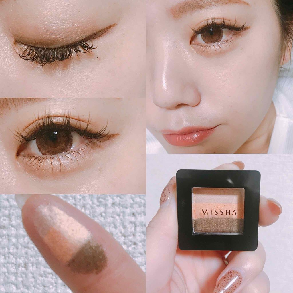 トリプルシャドウ/MISSHA/アイシャドウパレットを使ったクチコミ（1枚目）