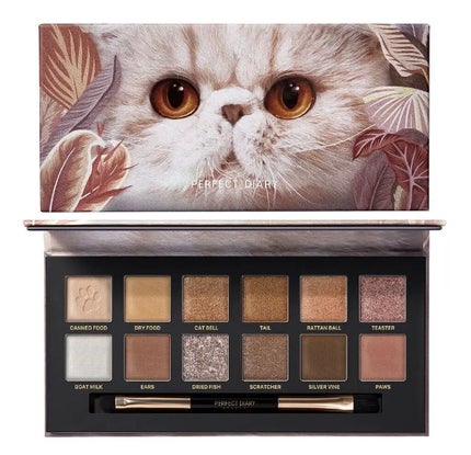 エクスプローラ12色 動物アイシャドウパレット/PERFECT DIARY/アイシャドウパレットを使ったクチコミ(1枚目)