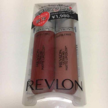 ウルトラ HD マット リップカラー/REVLON/口紅を使ったクチコミ(1枚目)