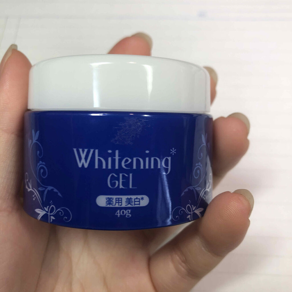 DAISO 薬用美白 オールインワンジェルのクチコミ「はいどうもこんにちはこんばんは！


もちまんじゅうです！


今回はだいぶ前に買ったものをね.....」（1枚目）