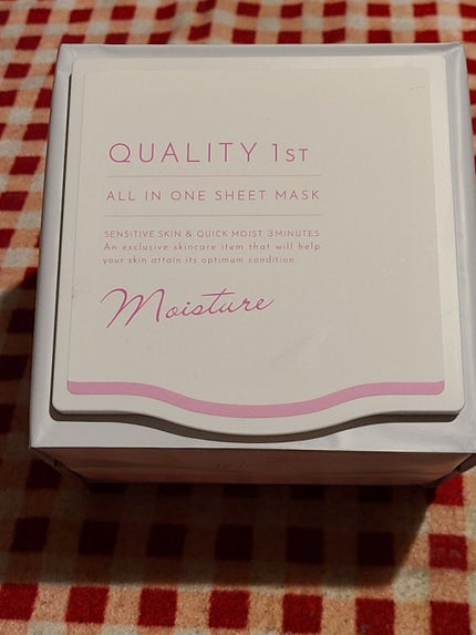 オールインワンシートマスク モイストEX/クオリティファースト/シートマスク・パックを使ったクチコミ(1枚目)