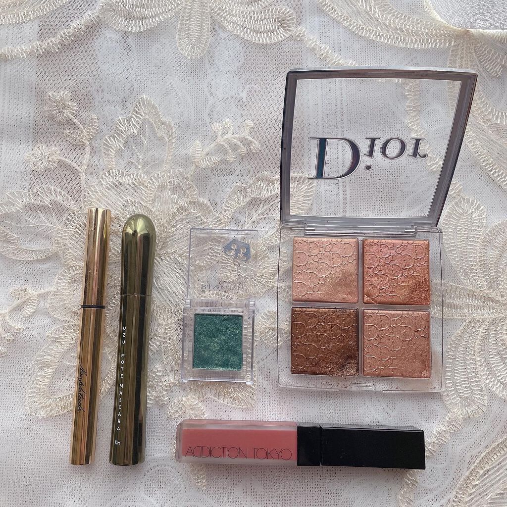 プリズム パウダーアイカラー 023 モスグリーン/リンメル ロンドン/単色アイシャドウを使ったクチコミ（1枚目）