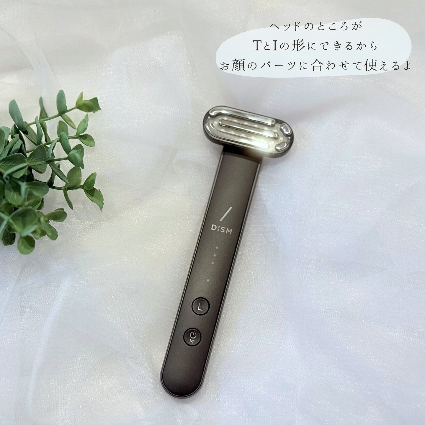 ディズム EMS EER メディスキンケアデバイス/DISM/美顔器・マッサージを使ったクチコミ（2枚目）