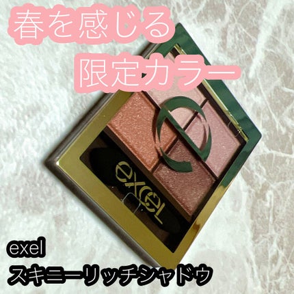 スキニーリッチシャドウ/excel/アイシャドウパレットを使ったクチコミ(1枚目)