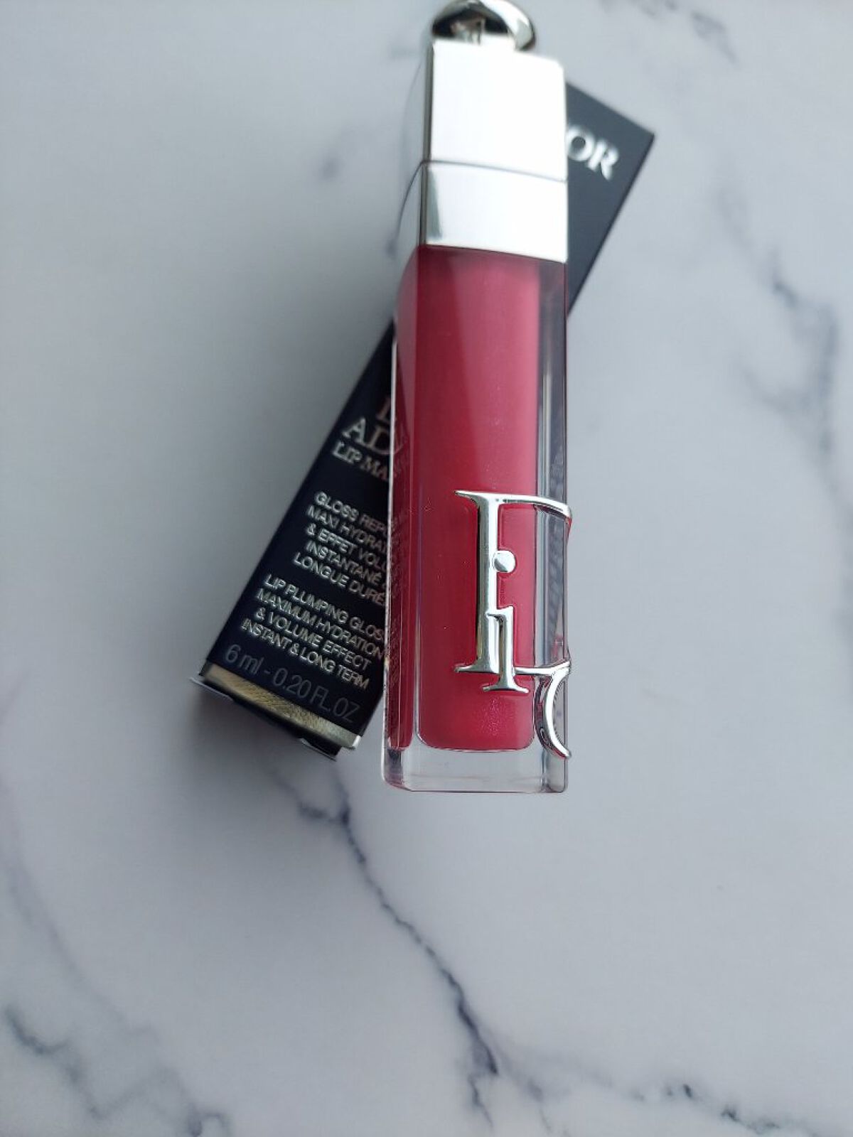 ディオール アディクト リップ マキシマイザー 005シマー ストロベリー/Dior/リップグロスを使ったクチコミ（1枚目）