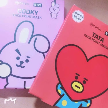 BT21 l MEDIHEAL TATA ポイントパッチ/MEDIHEAL/シートマスク・パックを使ったクチコミ（2枚目）