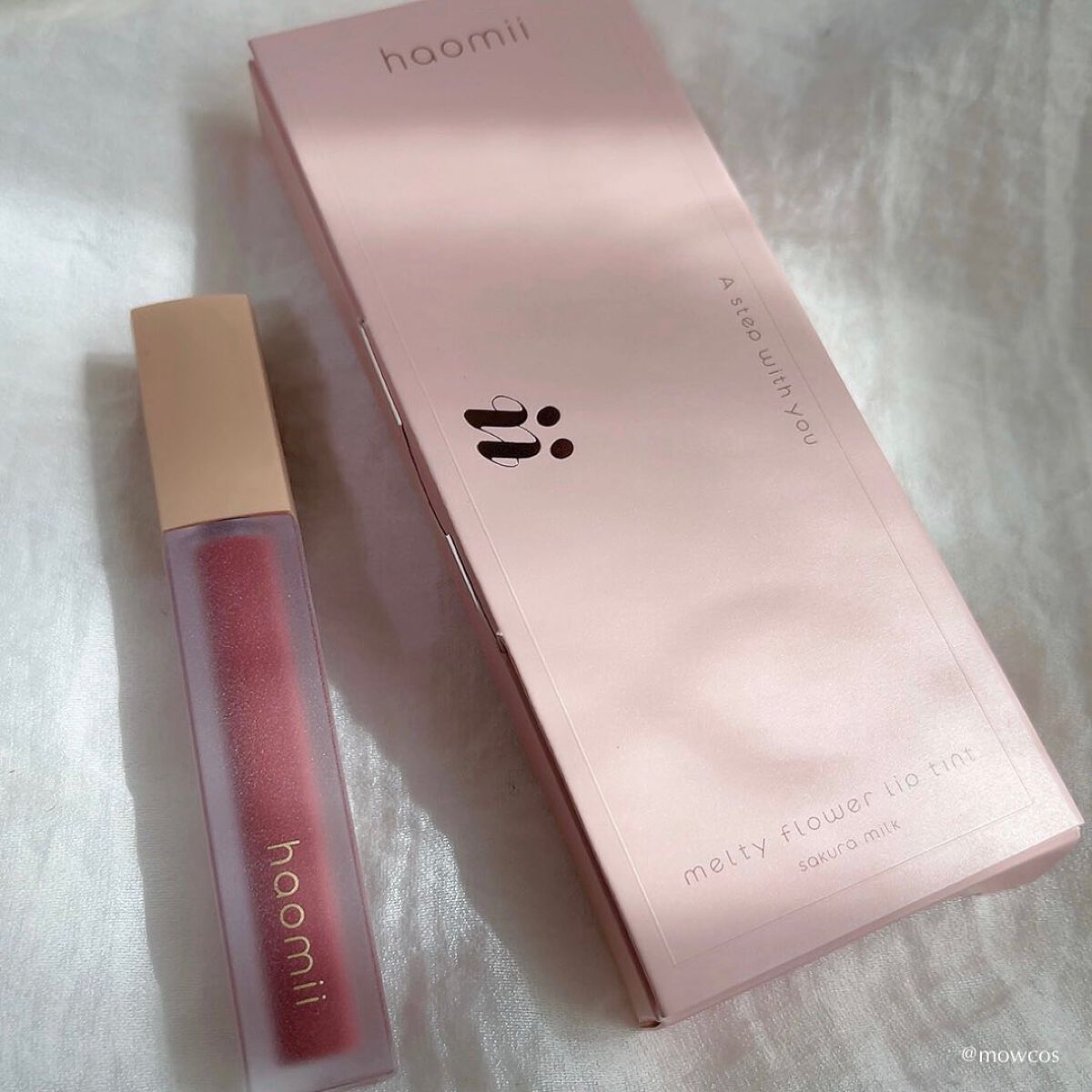 Melty flower lip tint/haomii/口紅を使ったクチコミ(2枚目)