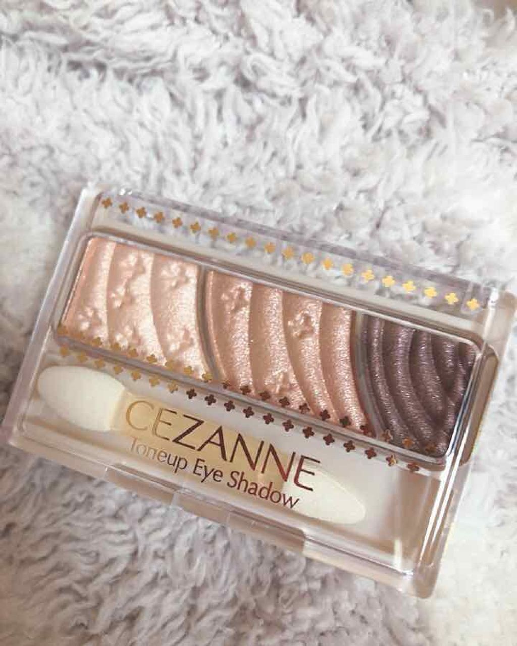 トーンアップアイシャドウ/CEZANNE/アイシャドウパレットを使ったクチコミ（1枚目）