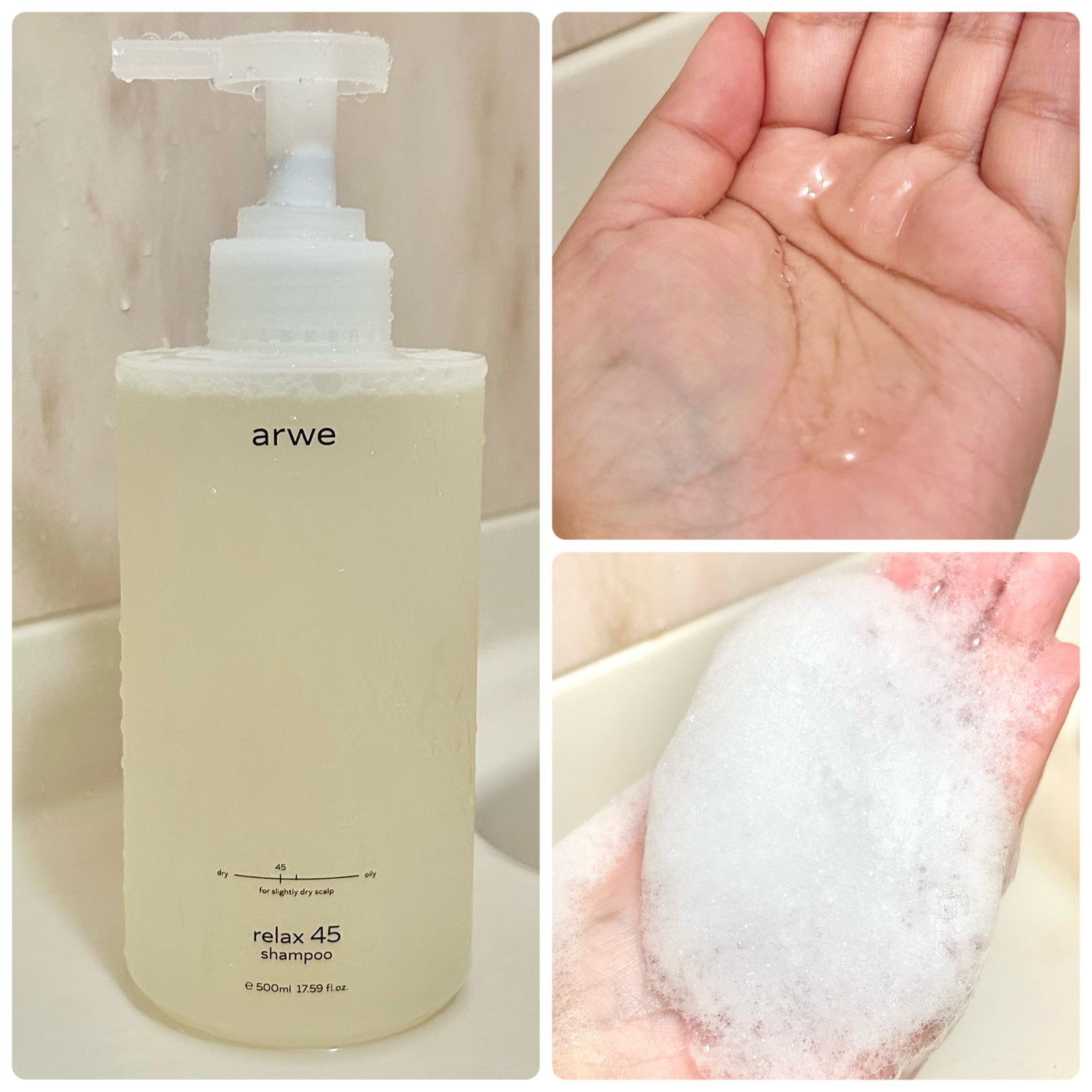 リラックス45シャンプー/arwe/市販シャンプーを使ったクチコミ(2枚目)