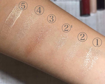 トーンアップアイシャドウ/CEZANNE/アイシャドウパレットを使ったクチコミ(4枚目)