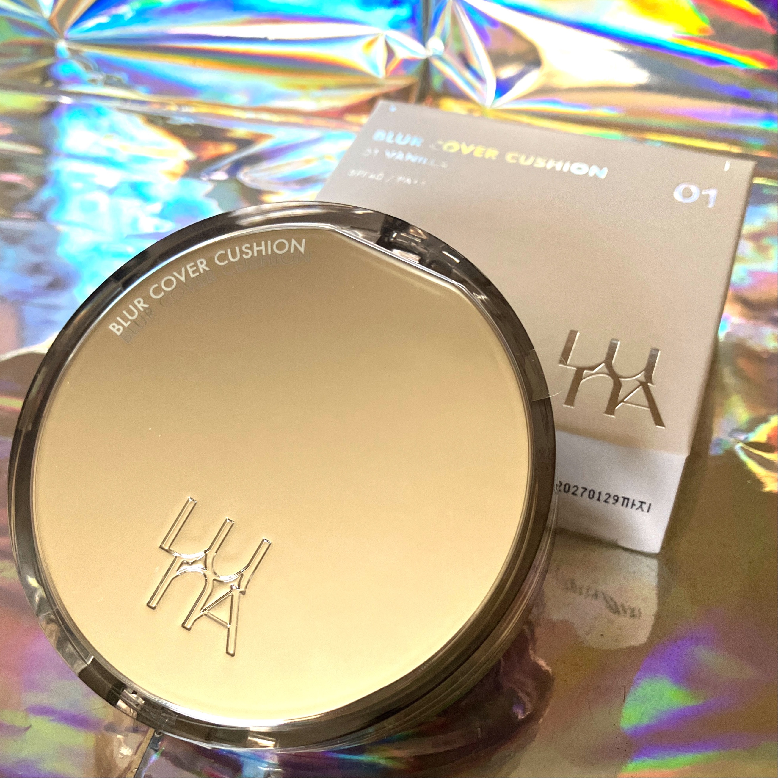 ブラーカバークッション/LUNA/クッションファンデーションを使ったクチコミ（2枚目）