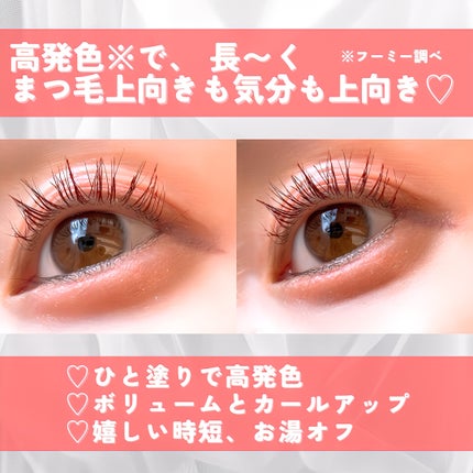 ロング&カールマスカラ N/WHOMEE/マスカラを使ったクチコミ(4枚目)