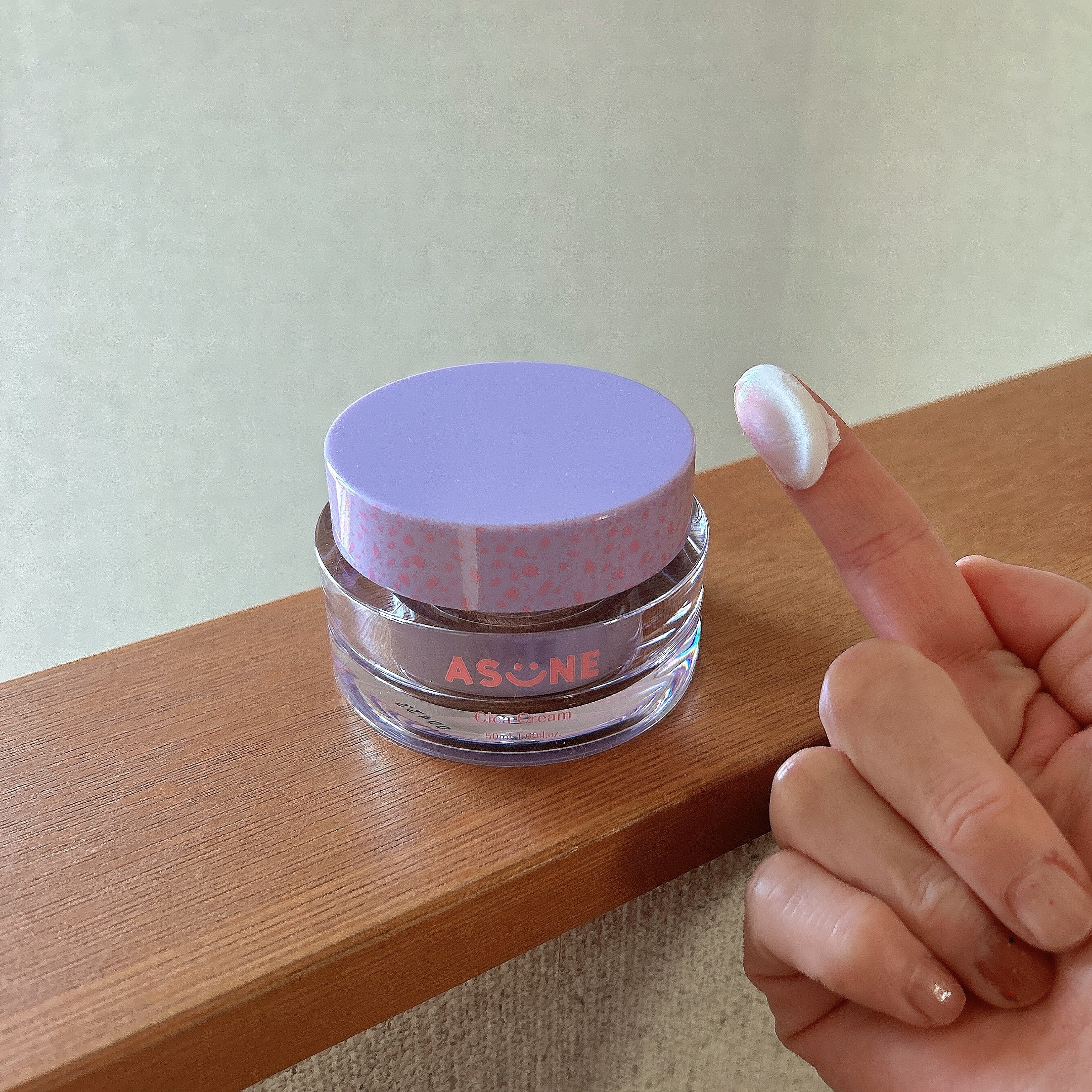 シカクリーム/ASUNE /フェイスクリームを使ったクチコミ（3枚目）