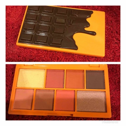 ミニチョコレートアイシャドウパレット/MAKEUP REVOLUTION/アイシャドウパレットを使ったクチコミ(1枚目)