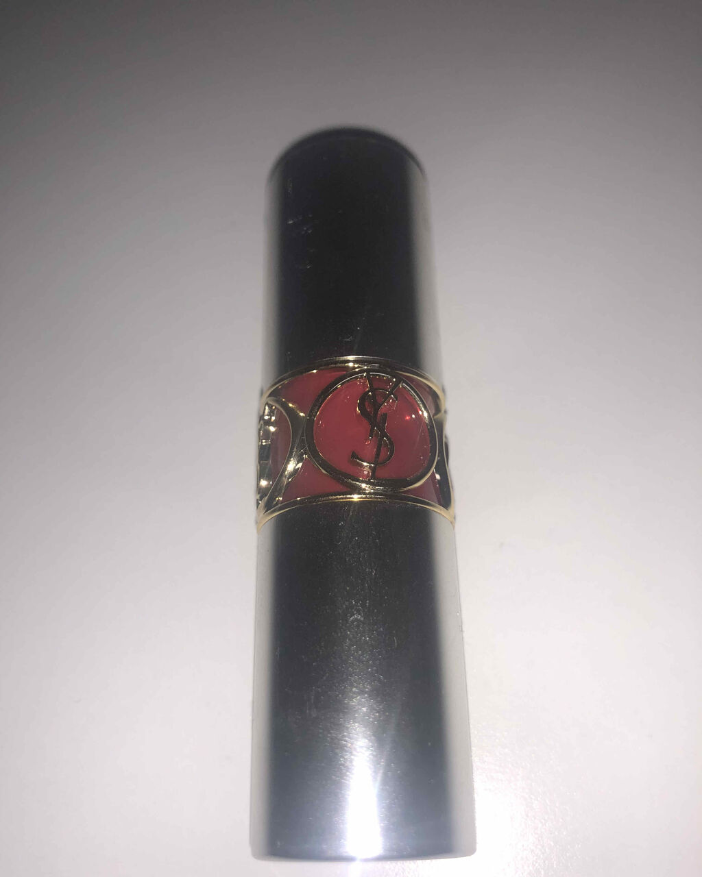 ヴォリュプテ プランプインカラー 6 ルナティック レッド/YVES SAINT LAURENT BEAUTE/口紅を使ったクチコミ（1枚目）