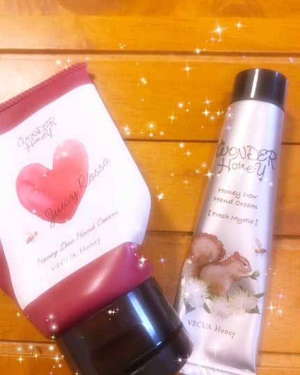 ワンダーハニー とろとろハンドクリーム 朝摘みマートル/VECUA Honey/ハンドクリームを使ったクチコミ(1枚目)